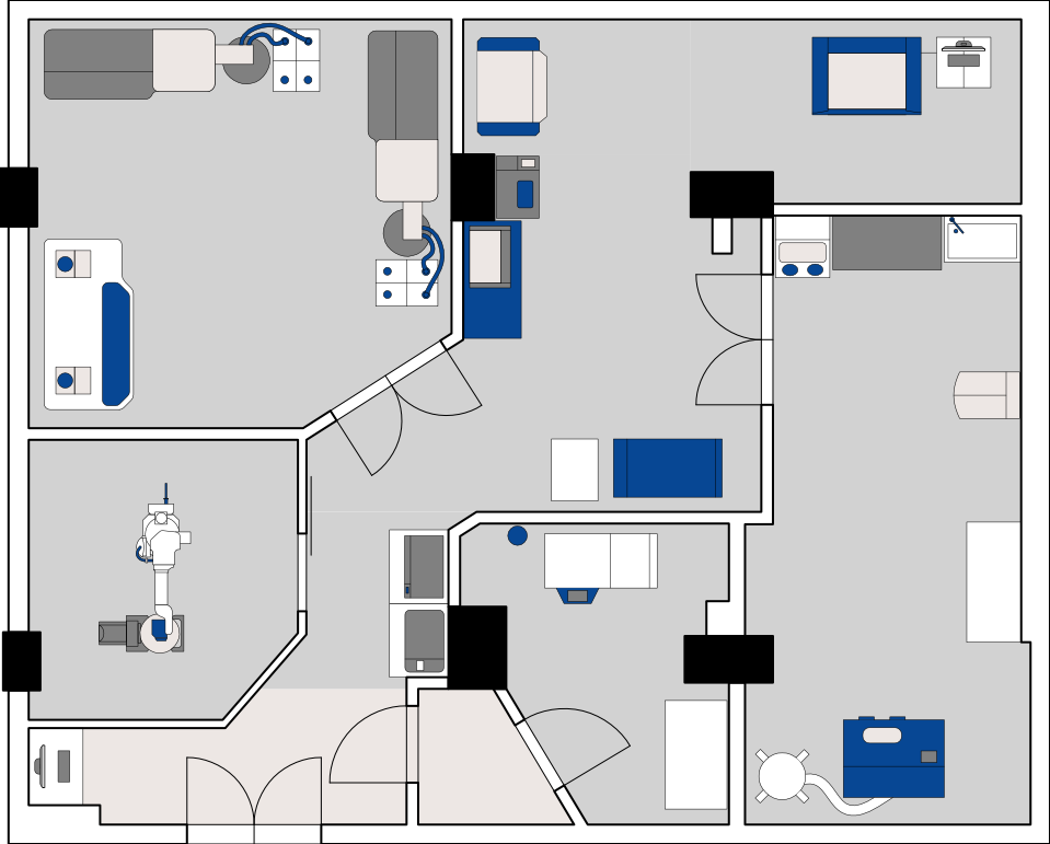 3D printing centre layout